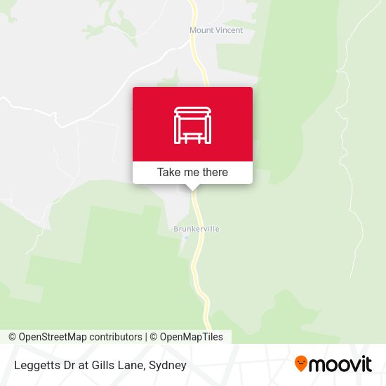 Leggetts Dr at Gills Lane map
