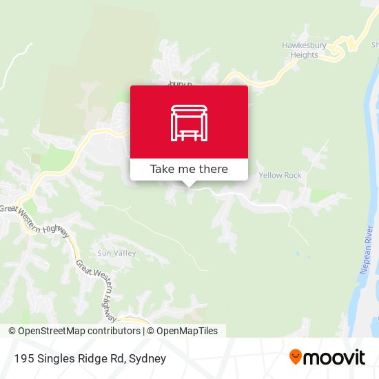 195 Singles Ridge Rd map