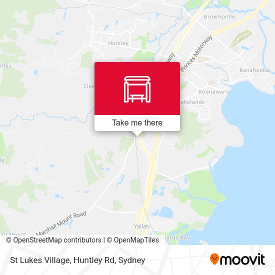 St Lukes Village, Huntley Rd map