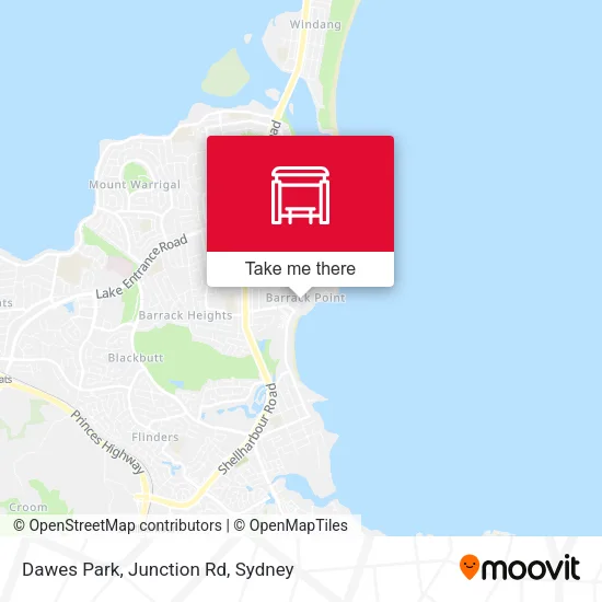 Dawes Park, Junction Rd map