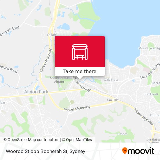 Wooroo St opp Boonerah St map