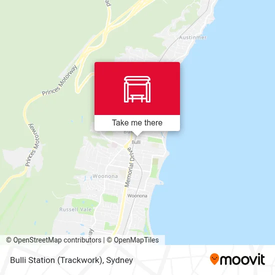 Mapa Bulli Station (Trackwork)