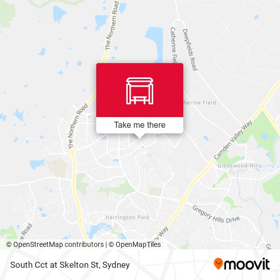 South Cct at Skelton St map