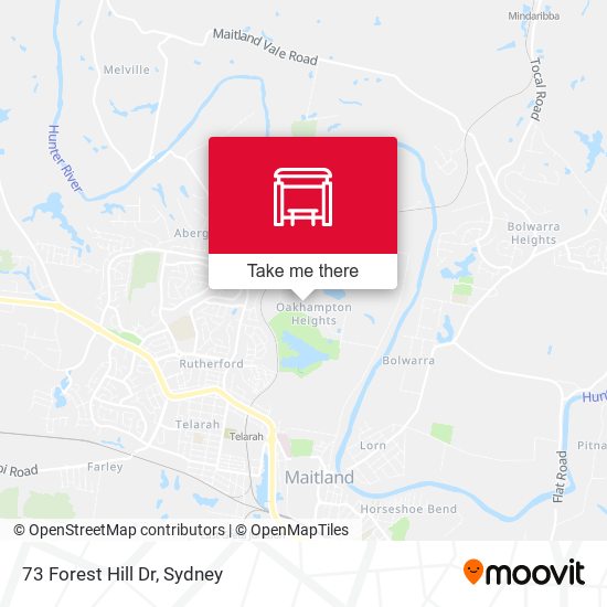 73 Forest Hill Dr map