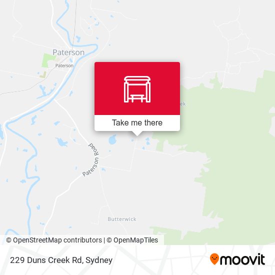 229 Duns Creek Rd map