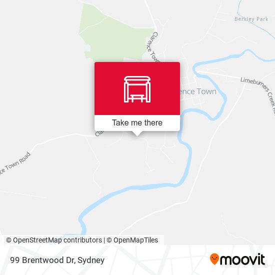 99 Brentwood Dr map