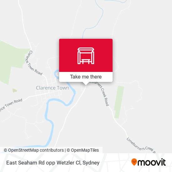 East Seaham Rd opp Wetzler Cl map