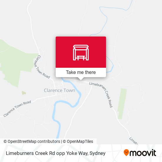 Limeburners Creek Rd opp Yoke Way map