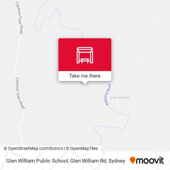 Glen William Public School, Glen William Rd map