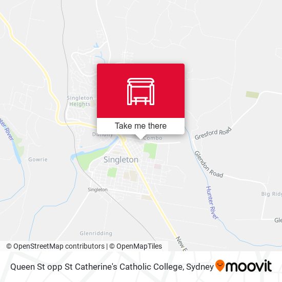 Queen St opp St Catherine's Catholic College map