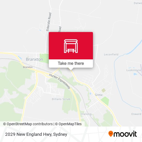 2029 New England Hwy map