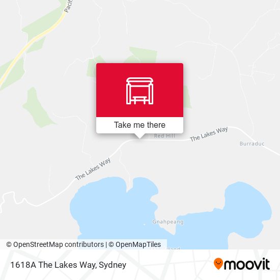 1618A The Lakes Way map