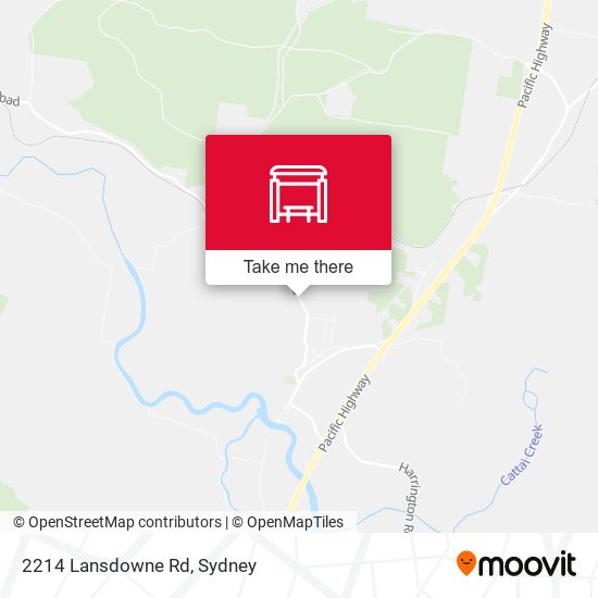 2214 Lansdowne Rd map