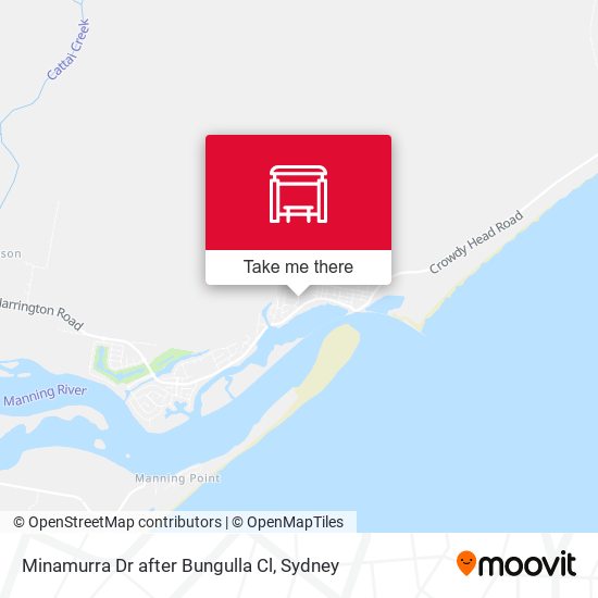 Minamurra Dr after Bungulla Cl map