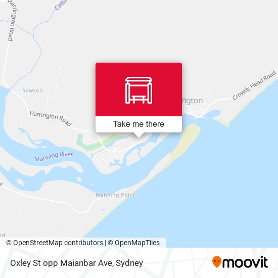 Oxley St opp Maianbar Ave map