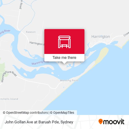 John Gollan Ave at Baruah Pde map
