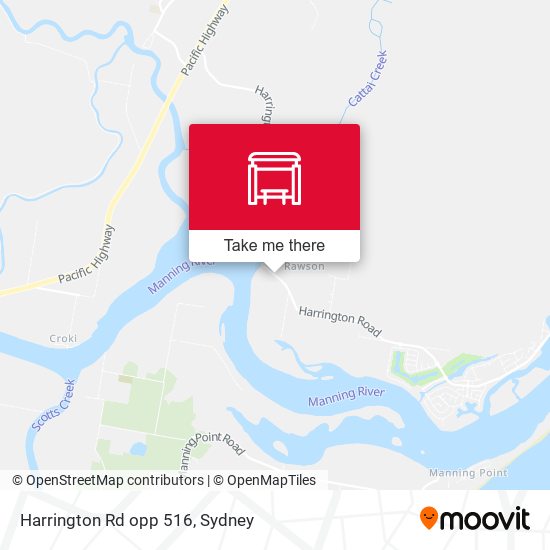 Harrington Rd opp 516 map