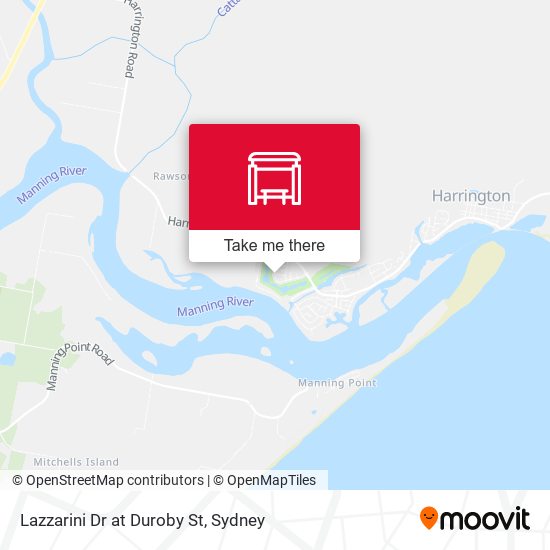 Lazzarini Dr at Duroby St map