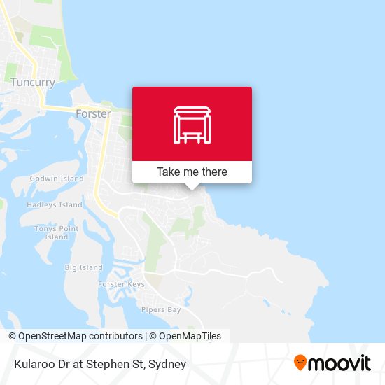Kularoo Dr at Stephen St map