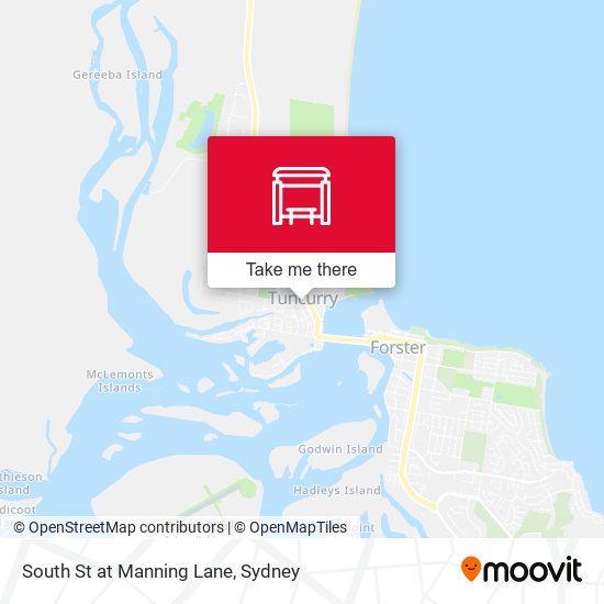 South St at Manning Lane map