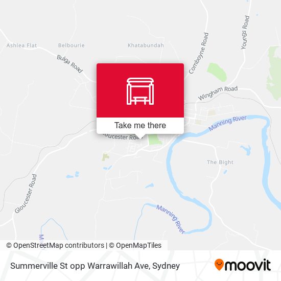 Summerville St opp Warrawillah Ave map