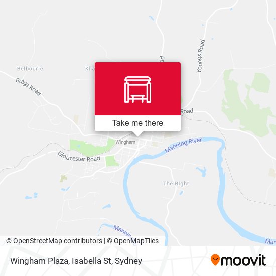Wingham Plaza, Isabella St map