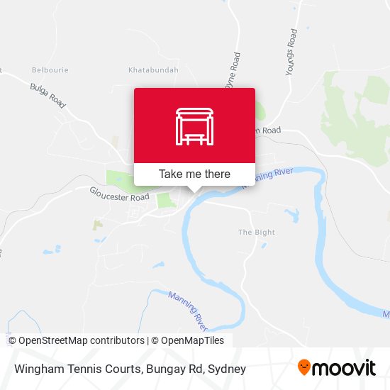 Wingham Tennis Courts, Bungay Rd map