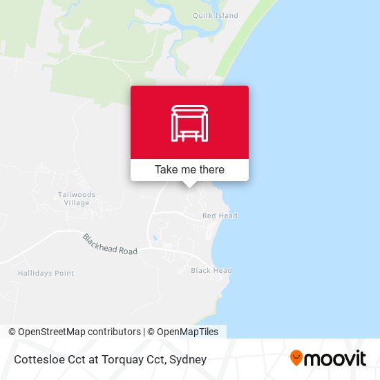Cottesloe Cct at Torquay Cct map