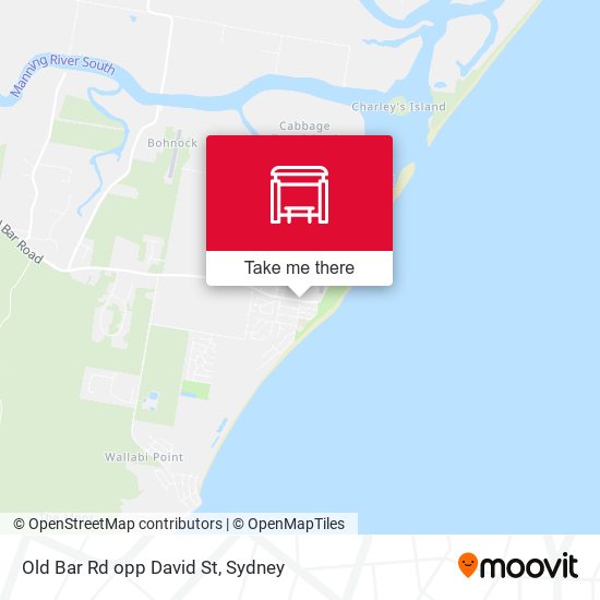 Old Bar Rd opp David St map