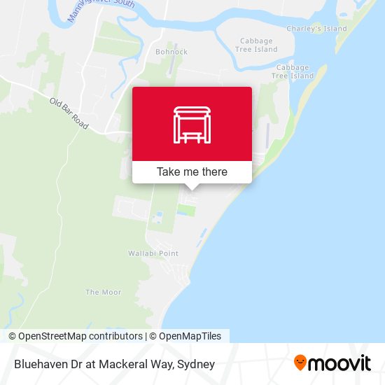Bluehaven Dr at Mackeral Way map