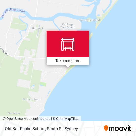Old Bar Public School, Smith St map