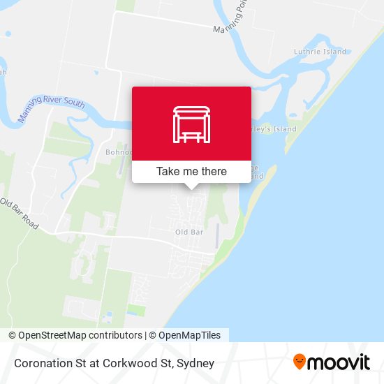Coronation St at Corkwood St map