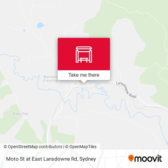 Moto St at East Lansdowne Rd map