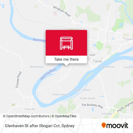 Glenhaven St after Illingari Cct map