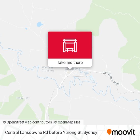 Central Lansdowne Rd before Yurong St map