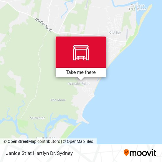Janice St at Hartlyn Dr map