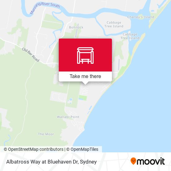 Albatross Way at Bluehaven Dr map
