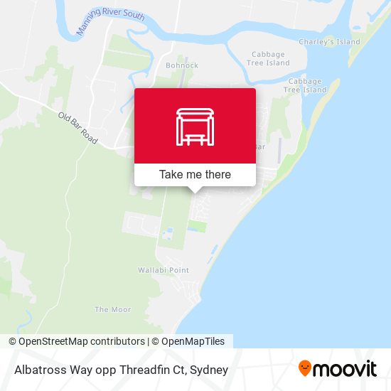Albatross Way opp Threadfin Ct map