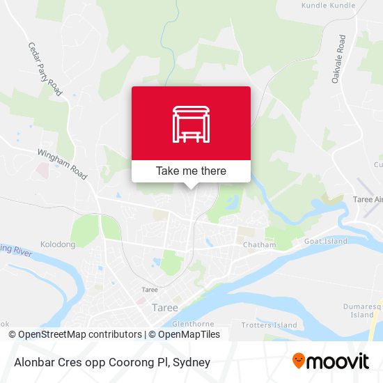 Alonbar Cres opp Coorong Pl map