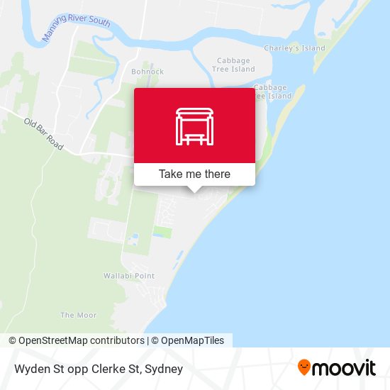 Wyden St opp Clerke St map