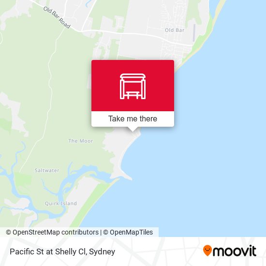 Pacific St at Shelly Cl map