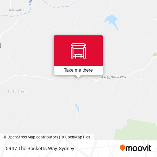 5947 The Bucketts Way map