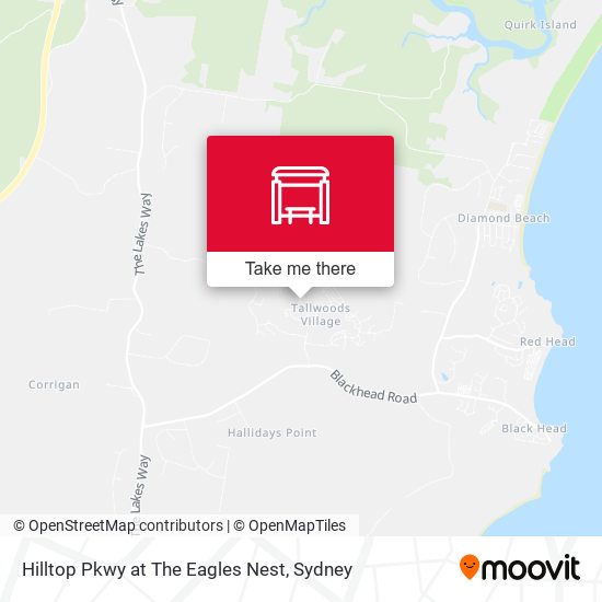 Hilltop Pkwy at The Eagles Nest map