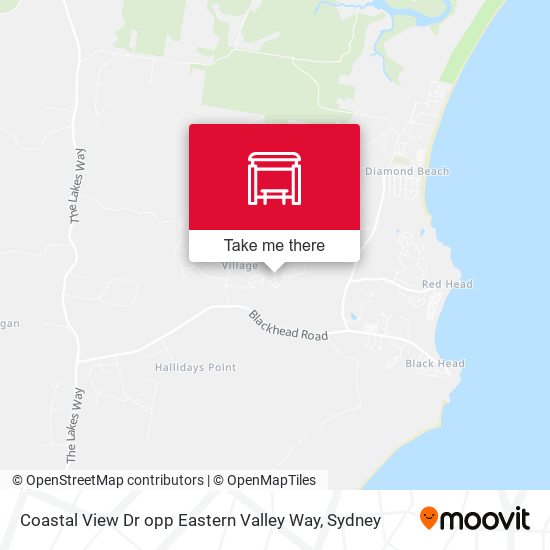 Coastal View Dr opp Eastern Valley Way map