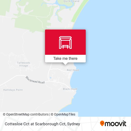 Cottesloe Cct at Scarborough Cct map