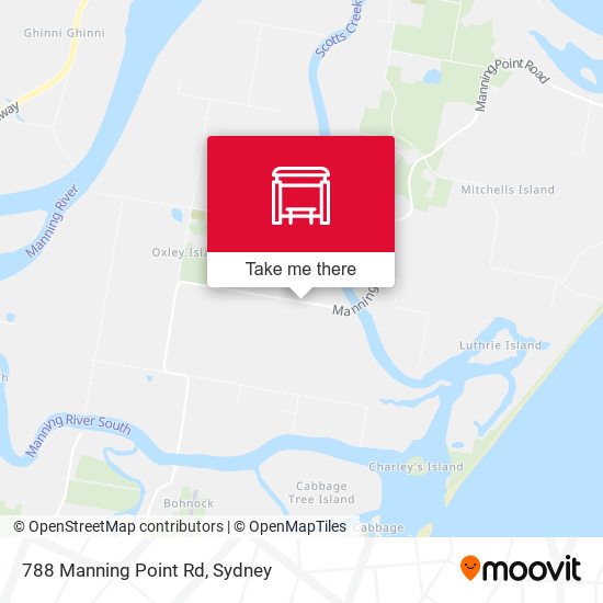 788 Manning Point Rd map