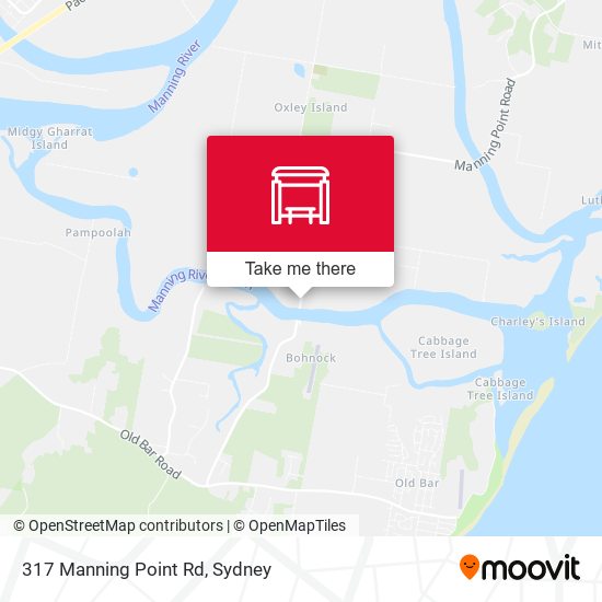 317 Manning Point Rd map