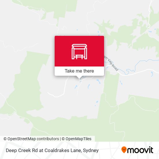 Deep Creek Rd at Coaldrakes Lane map