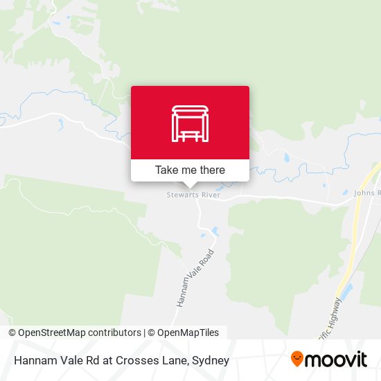 Hannam Vale Rd at Crosses Lane map