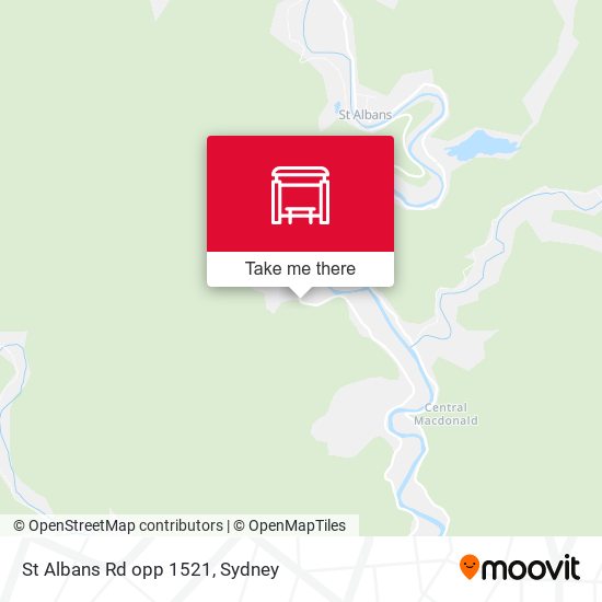 St Albans Rd opp 1521 map